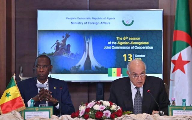 بيان مشترك بين الجزائر والسنغال بعد الدورة السادسة للجنة الكبرى المشتركة للتعاون الجزائري – السنغالي